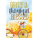 Magnolia Garden Grateful Thankful Fall Foliage 13 x 18 Small Double Applique Outdoor Harvest House Flag