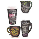 Awake Your Spirit Cup Blessed Black Coffee Mug 2 x 2 Vinyl Decorative Magnetic Bookmark