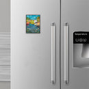 Dicksons My Shepherd Blue 4 x 3 Inch Wood Magnet