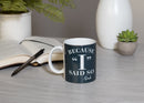 Because I Said So Dad Black 11 ounce Ceramic Novelty Cafe Coffee Tea Cup Mug