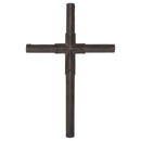 Patina Bronze 15 x 12 inch Metal Wall Cross