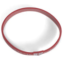 Put on Full Armor Red White One Size Silicone Fashion Stretch Bracelet