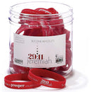 I Know The Plans I Have for You One Size Fits Most Silicone Bracelets, Pack of 24
