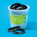 I Can Do All Things Through Christ One Size Fits Most Silicone Bracelets, Pack of 24