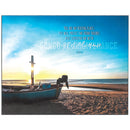 You Are My Hiding Place Blue Beach 14 x 11 MDF Wood Decorative Plaque Sign