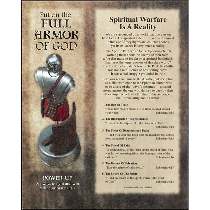 Dicksons Full Armor of God Ephesians 6 Wood 8 x 10 Wall Art Plaque