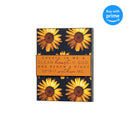 Create In Me Clean Heart Sunflower Yellow 10 x 8 MDF Decorative Wall Sign Plaque