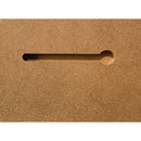 Armor Of God Red Grey Striped 8 x 8 MDF Decorative Wall and Tabletop Frame