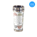 An Oma's Love 16 Oz Stainless Steel Travel Mug with Lid