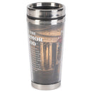 Put On Full Armor Antiqued Bronzed 16 ounce Stainless Steel Travel Tumbler Mug with Lid