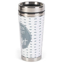 Mom Assume I'm Right Grey Speck 16 ounce Stainless Steel Travel Tumbler Mug with Lid