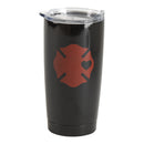 Dicksons Firefighter Wife Red 20 Oz Stainless Steel Travel Tumbler Mug