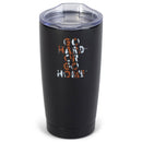 Go Hard Go Home Basketball Orange 20 ounce Stainless Steel Travel Tumbler Mug with Lid