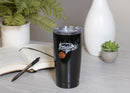 Go Hard Go Home Basketball Orange 20 ounce Stainless Steel Travel Tumbler Mug with Lid