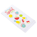 Fruit of the Spirit Colorful 18 x 22 Cotton Decorative Tea Hand Towel Flour Sack