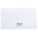 Live Love Believe Black White 18 x 22 Cotton Decorative Tea Hand Towel Flour Sack