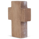 Love One Another Peach Floral Cross 4 x 3 MDF Decorative Wall and Tabletop Frame