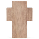 Love One Another Peach Floral Cross 4 x 3 MDF Decorative Wall and Tabletop Frame