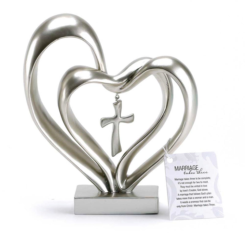 Dicksons Marriage Takes Three 8.5 Inch Resin Table Top Decoration