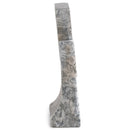 Lord Is My Rock Distressed White Cross 5.75 x 4 Resin Decorative Wall and Tabletop Frame
