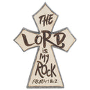 All You Do Done In Love Whitewash Cross 6.5 x 5 Resin Decorative Wall and Tabletop Frame