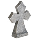 All You Do Done In Love Whitewash Cross 6.5 x 5 Resin Decorative Wall and Tabletop Frame