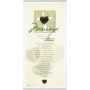 Dicksons Marriage Takes Three Cross White 5 x 11 Wood Wall Sign Plaque