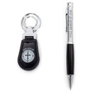 Put on Full Armor Black 7.5 x 5 Metal/Wood/Vinyl Pen and Key Chain Boxed Giftable Set