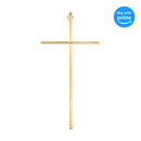 Dicksons Goldtone 8 Inch Metal Decorative Hanging Wall Cross