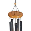 Thought Of You Today Silver Tone Striker 35 x 5 Aluminum Wind Chime Noisemaker