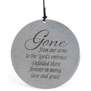 Gone From Our Arms Silver Tone Striker 35 x 5 Aluminum Wind Chime Noisemaker