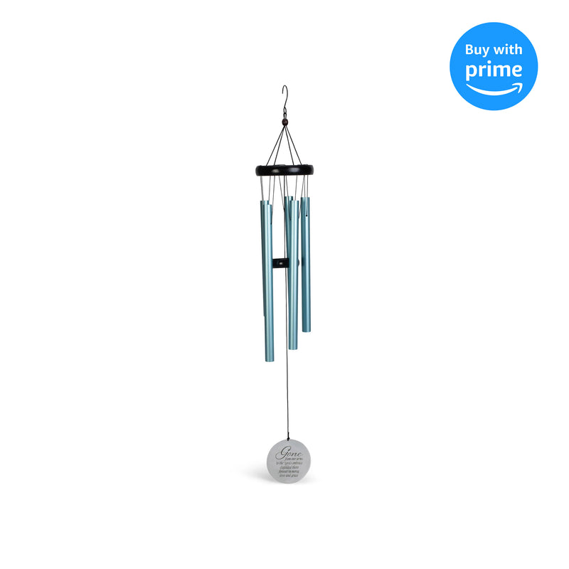 Gone From Our Arms Silver Tone Striker 35 x 5 Aluminum Wind Chime Noisemaker